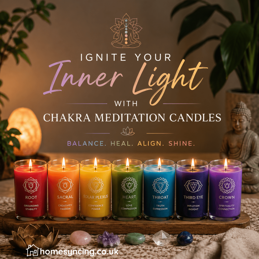 Ignite your Inner Light with Chakra Meditation Candles