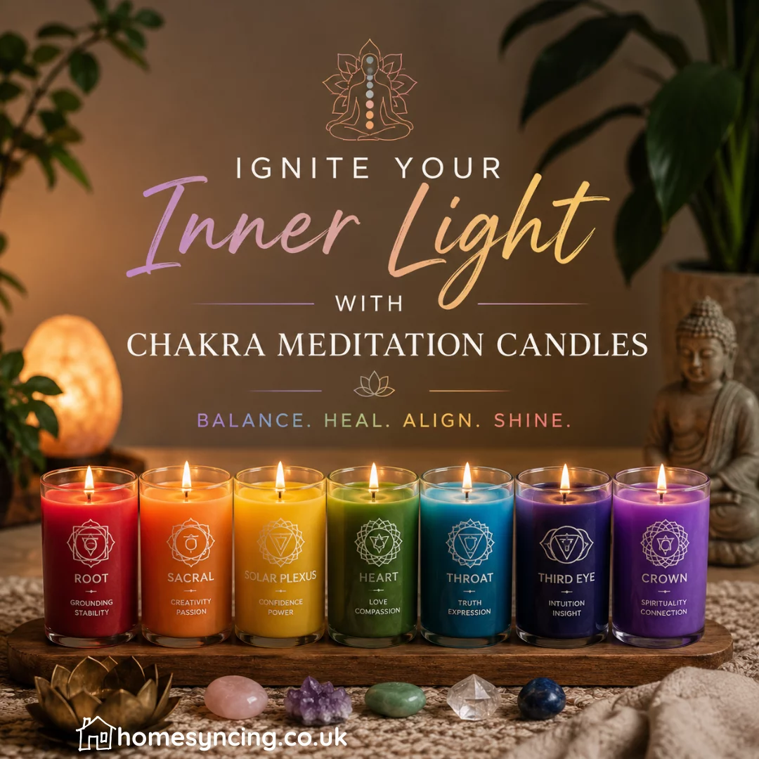 Ignite your Inner Light with Chakra Meditation Candles