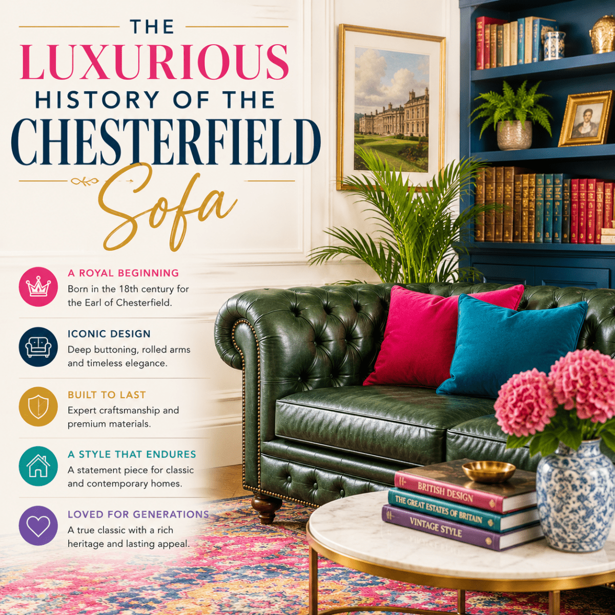 The Chesterfield Sofa: A Timeless Icon of British Design