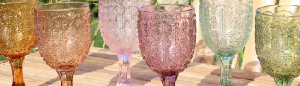 Colourful Spangles Glassware
