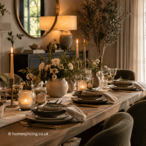 The Art of Dressing a Dining Table
