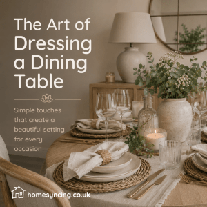 The Art of Dressing a Dining Table