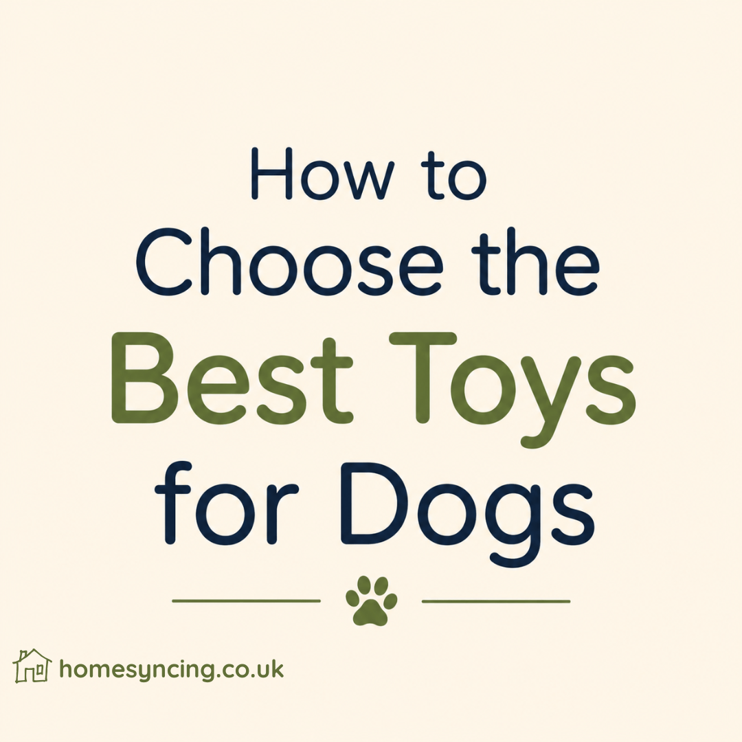 How to choose the best toys for dogs.