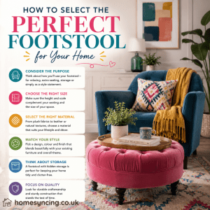 How to Select the Perfect Footstool for your Home
