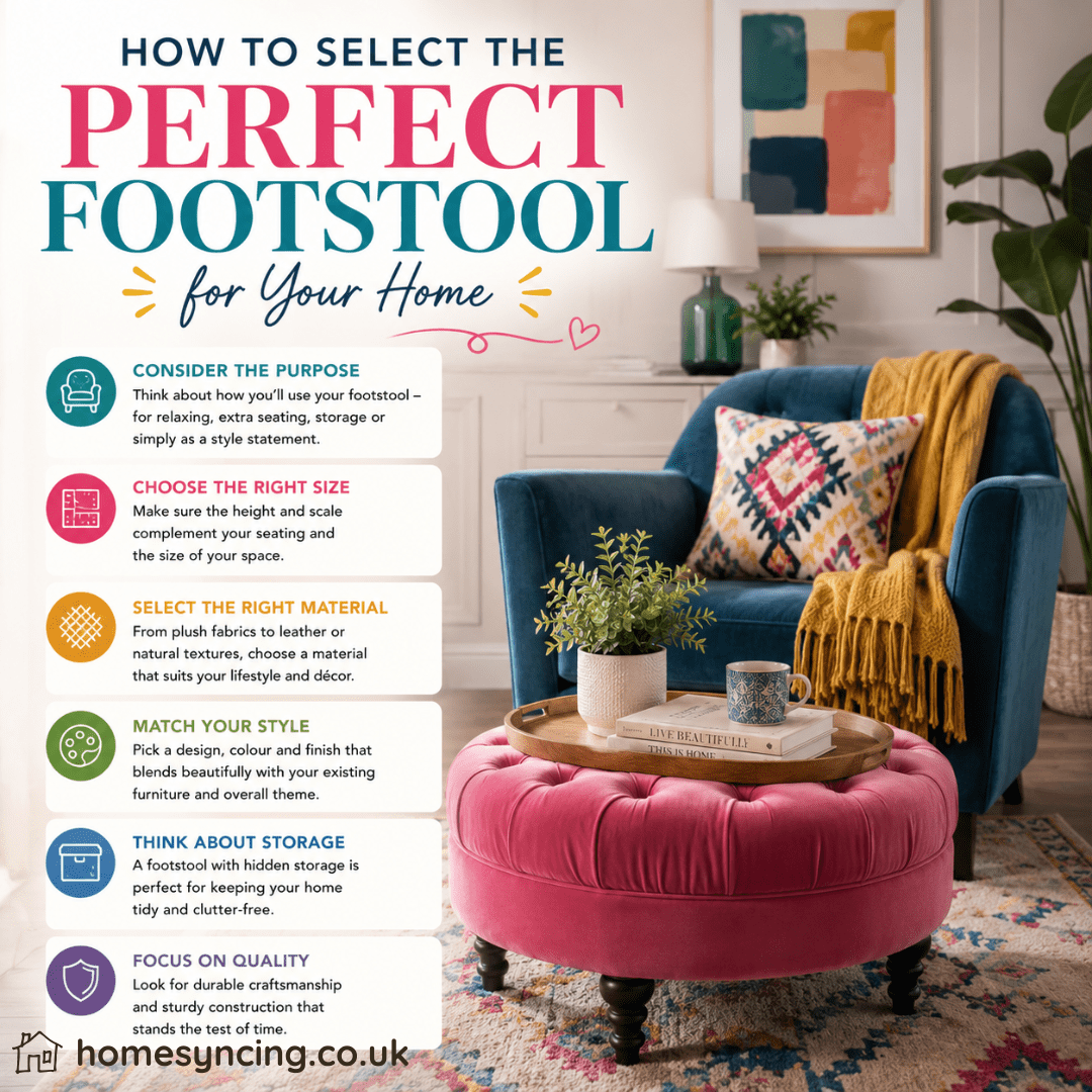 How to Select the Perfect Footstool for your Home