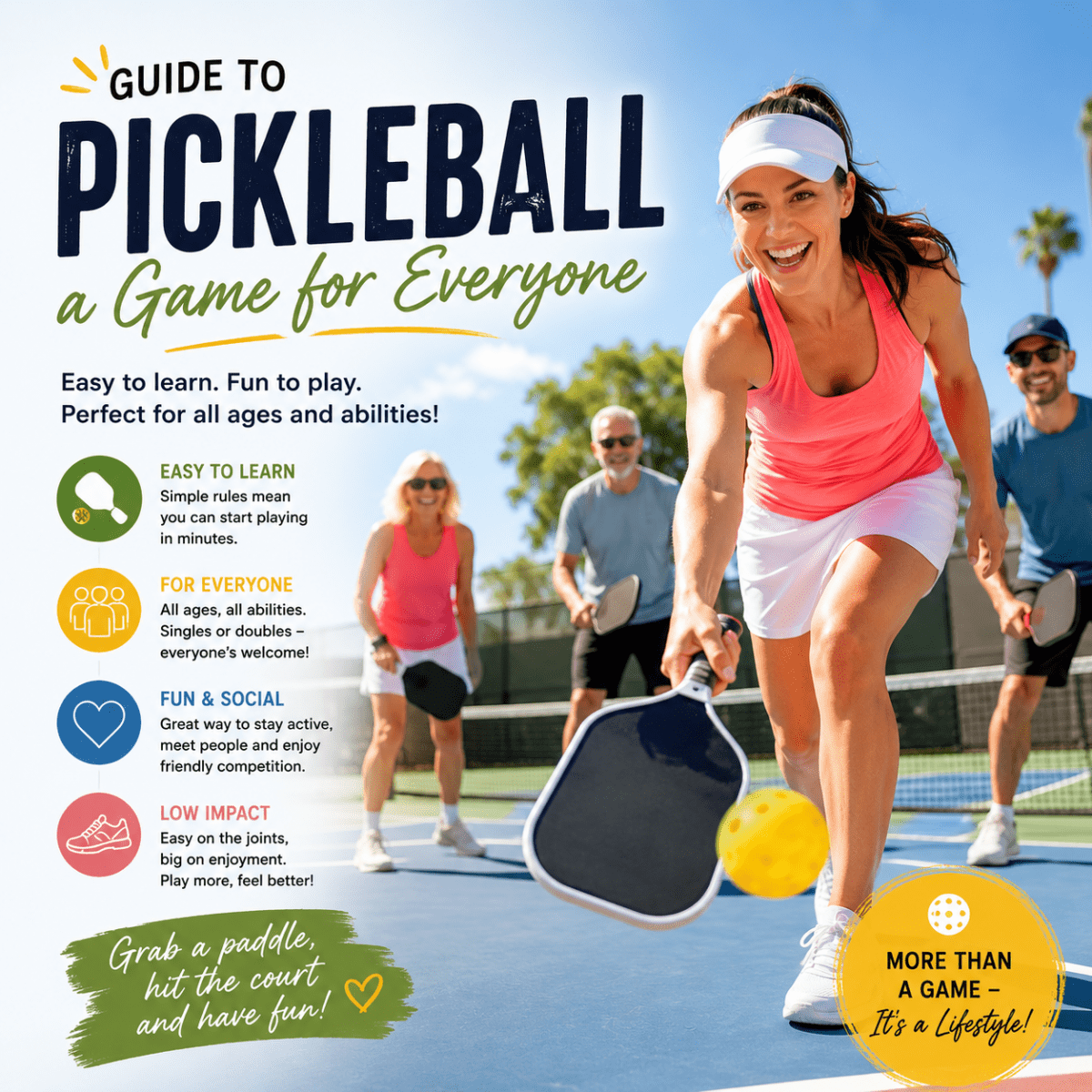 pickle ball players