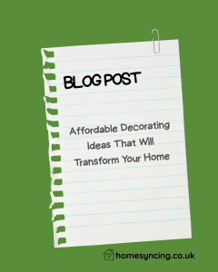 Blog Post, Affordable Decorating Ideas That Will Transform Your Home