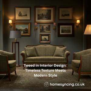 Tweed in Interior Design: Timeless Texture Meets Modern Style