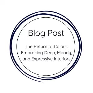 The Return of Colour: Moody & Expressive Interiors