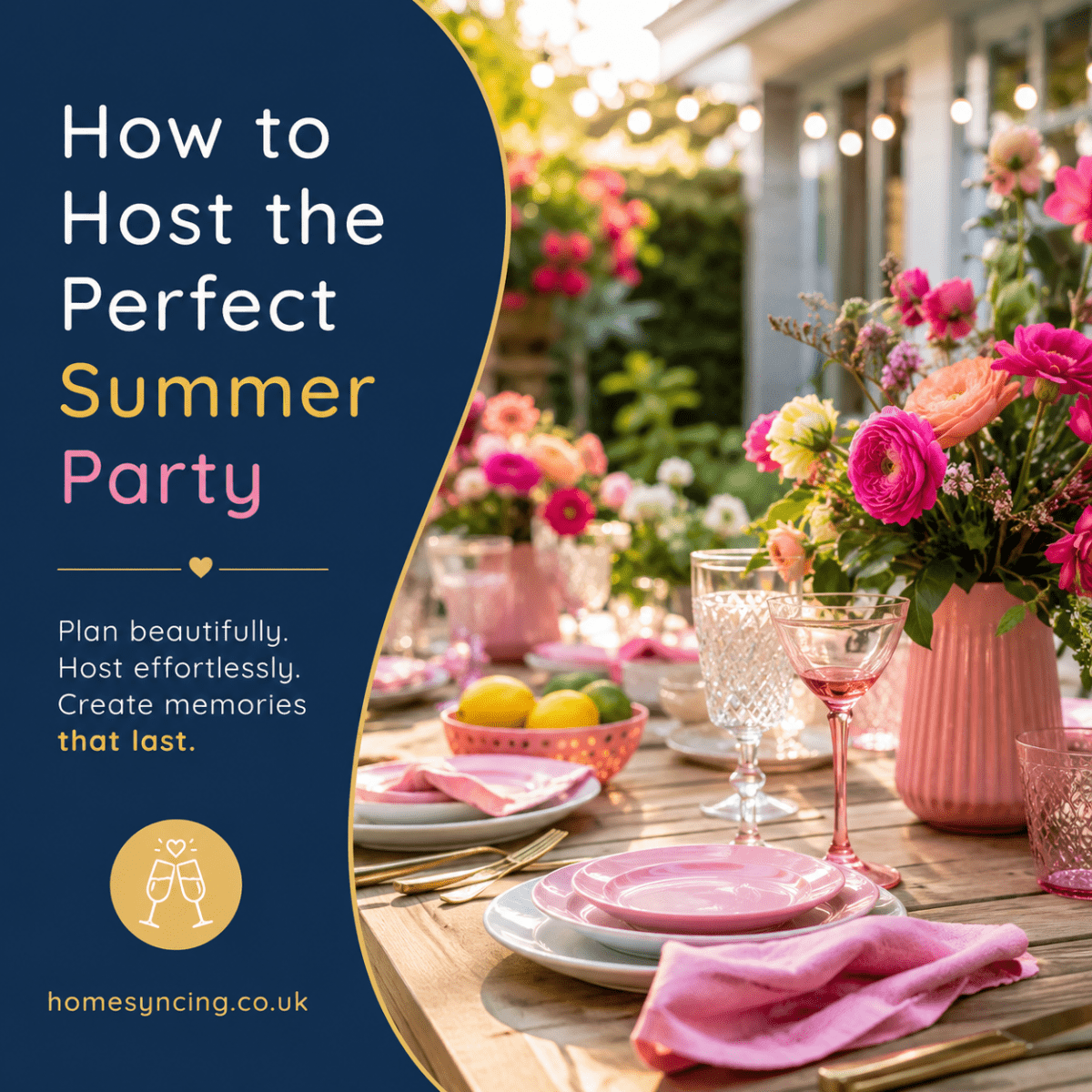 How to Host the Perfect Summer Party: Creating Memories That Last Long After Sunset