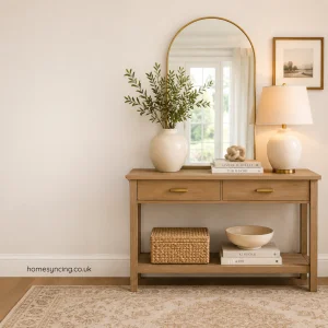 How to Style a Console Table: Creating a Beautiful and Welcoming Space
