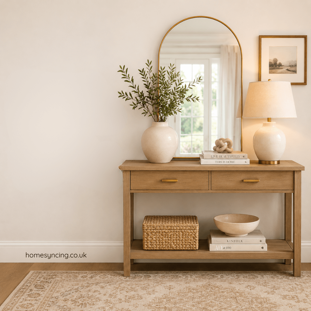 How to Style a Console Table: Creating a Beautiful and Welcoming Space