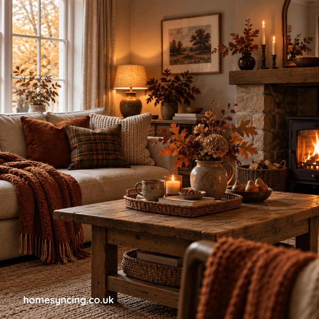 Cosy Home styled for Autumn