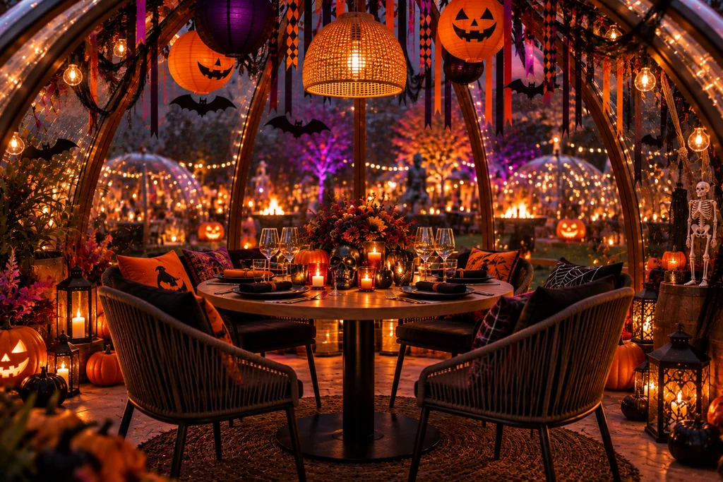 Halloween Inspired Dome Interior