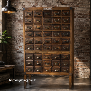 Siringo Road Storage Cabinet. Many Drawers and Hidden Cupboards,